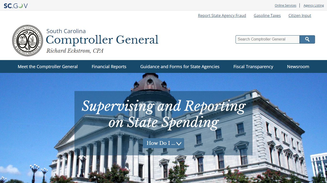 Home | Comptroller General - South Carolina